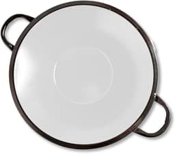 Tacho Esmaltado N26 Capacidade 34 Litros Para Frituras Pastel Salgados em Geral Uso Profissional