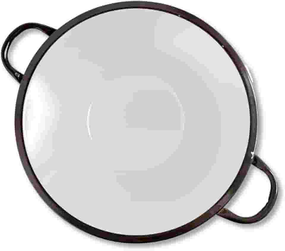 Tacho Esmaltado N26 Capacidade 34 Litros Para Frituras Pastel Salgados em Geral Uso Profissional