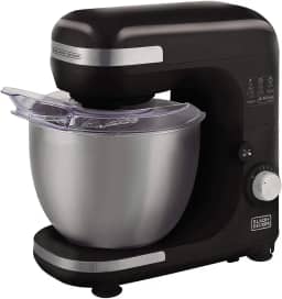 BLACK+DECKER Batedeira Planetária Orbitale, 8 velocidades, 5 Litros, Batedor em Inox, Potência 750W, Modelo PLAN2000PBR, 110V