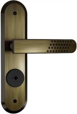 Stam - Fechadura 1800/21 - Espelho Antique - Tetra Externa - 11294