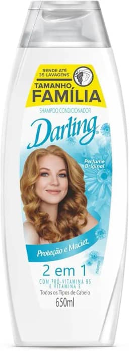 Darling Shampoo 2X1 650Ml Cor: Branco