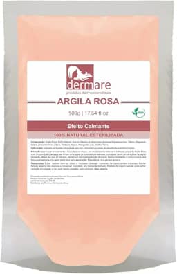 DERMARE Argila Rosa Para Peles Sensíveis 500G Dermare