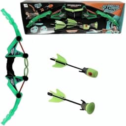Brinquedo de Arco e Flecha com Lança Dardos para Adolescente - Castela