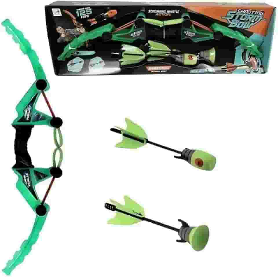 Brinquedo de Arco e Flecha com Lança Dardos para Adolescente - Castela