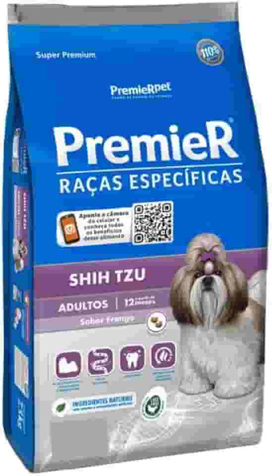 Ração Premier Shih Tzu Raças Específicas para Cães Adultos 2,5kg