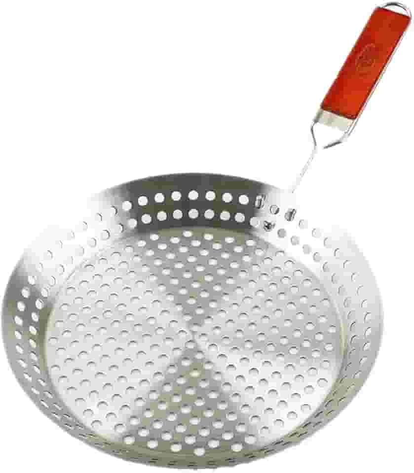 Panela para Grelhar em Churrasqueira Prana Inox