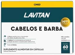 LAVITAN VIT CABELO BARBA HOM CAP 4BL X15