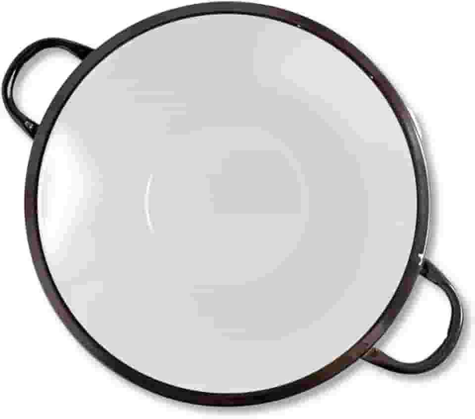 Tacho Esmaltado N16 Para Frituras - Alumínio Esmaltado 6 Litros, para Restaurantes e Lanchonetes, 21cm de Altura