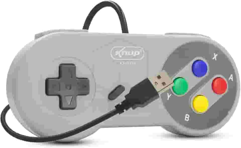 Controle Usb Snes Super Nintendo Para Pc Raspberry Mac Linux