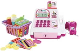 Caixa Registradora Rosa Com Luz e Som Creative Fun Multikids - BR387