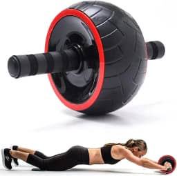 Roda Rolo Abdominal Lorben Polia Larga Aparelho Exercício Fitness GT6198