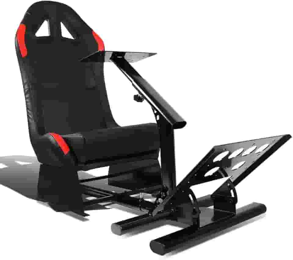 DNA Motoring Simulador de assento de corrida de videogame RS-GAME-T1-RD