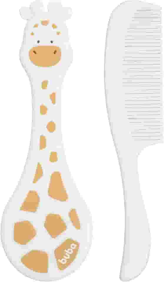 Kit Escova E Pente Girafinha