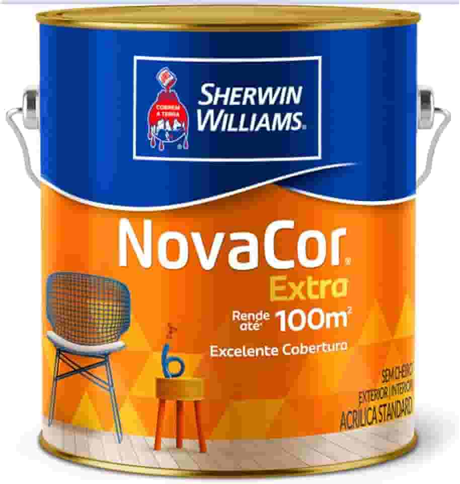 Tinta Acrílica Novacor Extra Sherwin Williams Fosco 3,6L Terracota