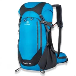 Mochila de Montanhismo 50 Litros Impermeável Trekking Trilha Camping Viagem Cargueira Esportes
