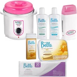 Kit Depilação Completo Cera Quente Rolon E Termocera 400g
