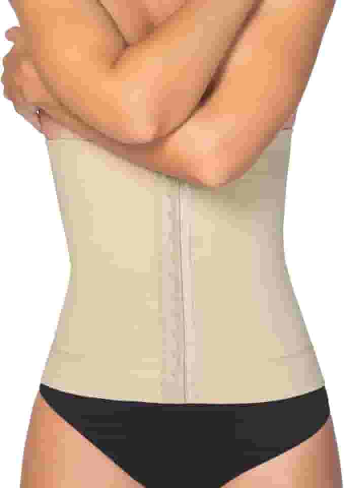 Cinta Modeladora Lupo Loba Alta Compressão Espartilho Redutor Sem Costura