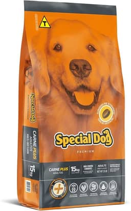 Ração Special Dog Premium Carne Plus Adultos 15Kg