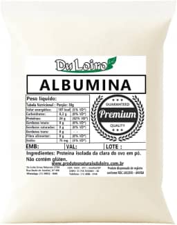 Albumina - 80% Proteína - Suplemento Natural 1kg