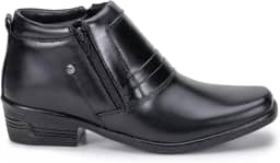 Bota Masculina Social Country Couro Bovino Bico Quadrado Sola Costurada Toda Espumada Por Dentro Confortável