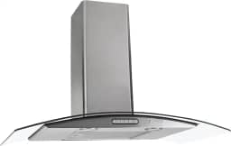 COIFA DE PAREDE Fogatti VIDRO CURVO DUTO SLIM INOX 80CM 127V