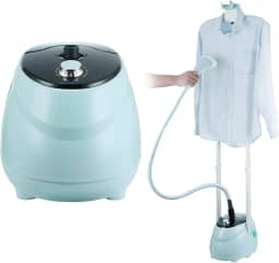 Passadeira a Vapor Vertical Profissional 1800W com 10 Modos, Tanque Transparente 1.8L - Steamer para Roupas, Vaporizador de Roupas 220V, Desamassador de Roupa Eficiente para Todos Tecidos