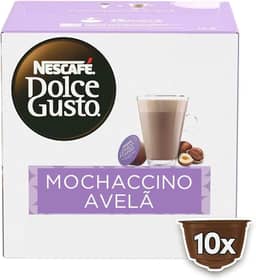 Dolce Gusto Mochaccino Em Cápsula Avelã Nescafé Caixa 170G 10 Unidades