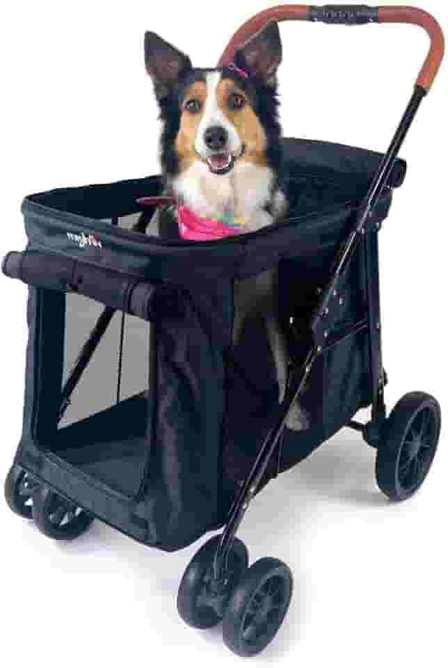 Carrinho de passeio para Pet, animal de estimação, cachorro, cão, gato de grande porte até 30 Kg