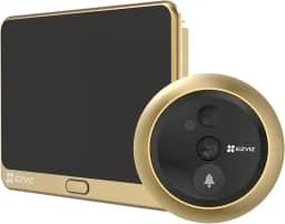 Campainha Olho Magico Gold Dp2c Wi-fi Com Video Porteiro