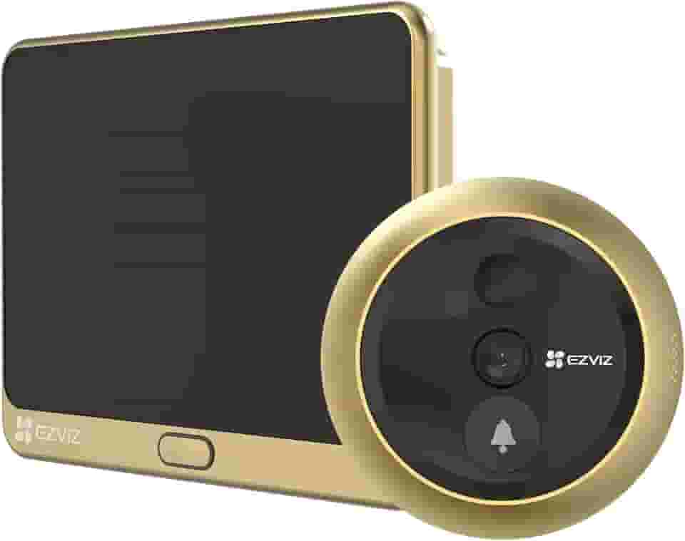 Campainha Olho Magico Gold Dp2c Wi-fi Com Video Porteiro