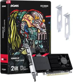 GPU NVIDIA GEFORCE R5 230 2GB DDR3 64 BIT PROJETO EDGE LOW PROFILE SINGLE FAN - PPER230DR3LPBR