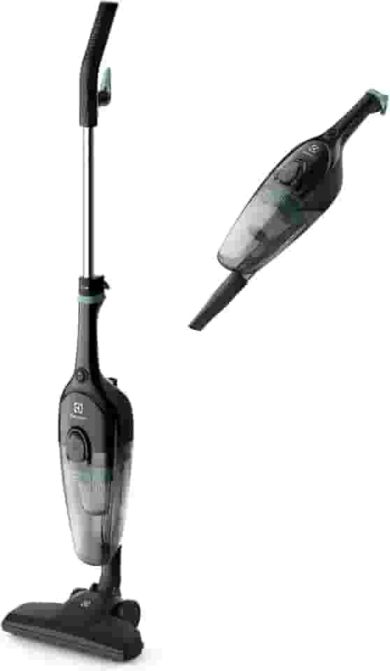 Aspirador pó vertical com fio portátil de mão 2 em 1 1100W cabo 5m capacidade 1,2L filtro HEPA Electrolux STK12 preto 127v