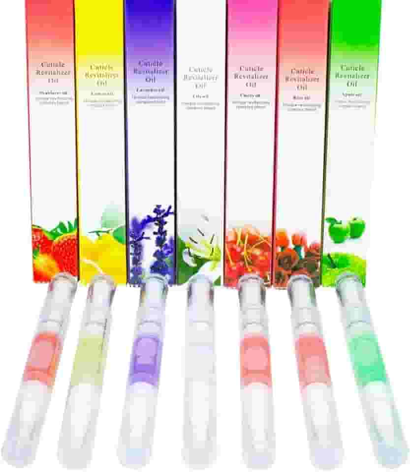 Kit 10 Canetas Para Unhas Óleo Hidratante De Cutícula Revitalizador