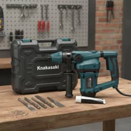 Martelete Perfurador e Rompedor Profissional 1600W 5,6 kg SDS Plus Com Kit e Maleta (220V)