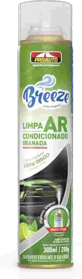 BREEZE Limpa Ar Condicionado Breeze Fragrância Lima Limão 300 ml
