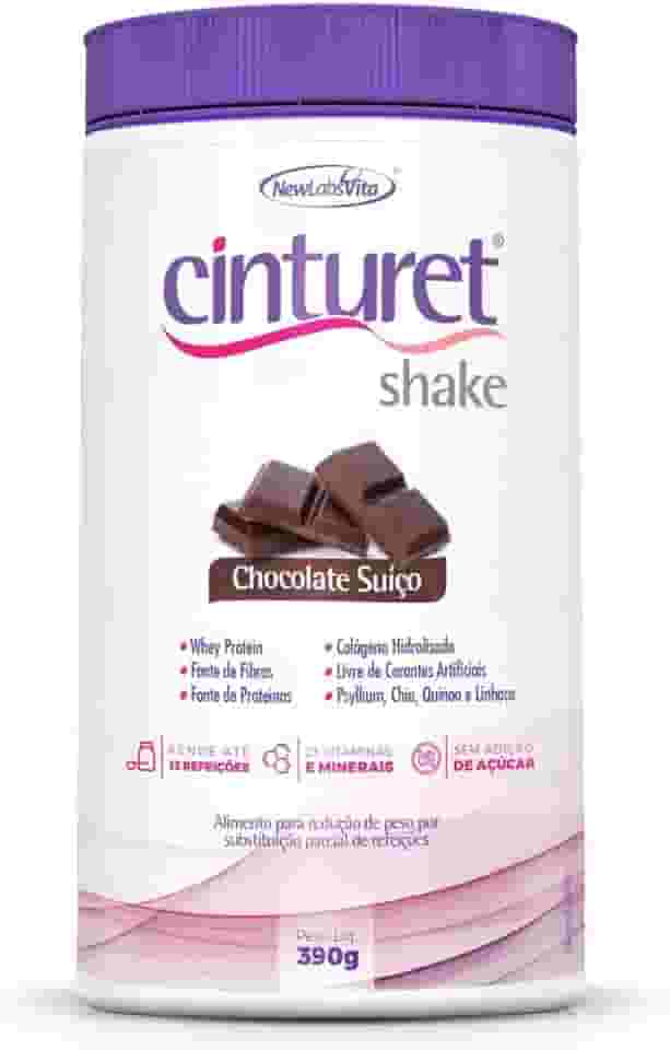 Cinturet Shake, Sabor Chocolate, New Labs Vita, 390g
