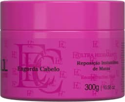 Máscara de Reconstrução Capilar Profissional Engorda Cabelo – Cauterização e Queratina SOS Soul Care (300g)