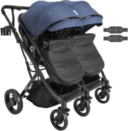 Carrinho Kiddo para Gemeos Duplo Vox II Marinho