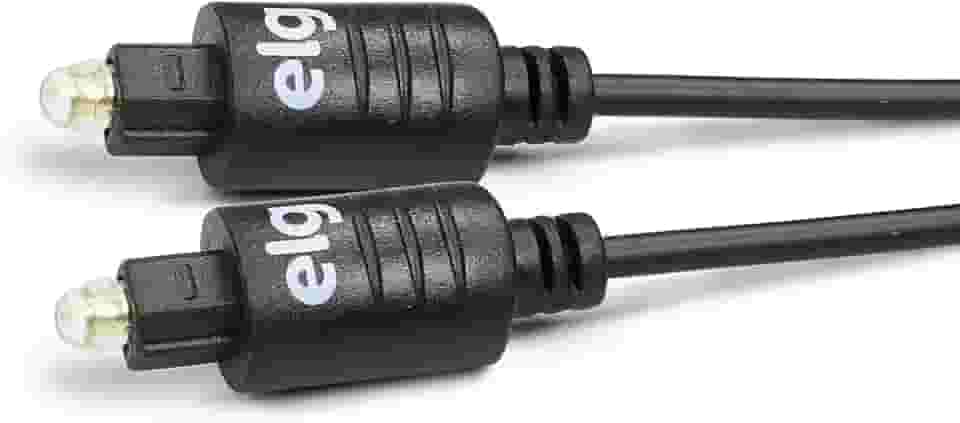 Cabo Óptico para Áudio, ELG, T5018HD, Preto