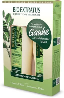 Bio Extratus, Kit Antiqueda Jaborandi (Shampoo 250mL + Cond. 150mL)