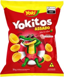 Yoki Salgadinho De Milho Conchinha Presunto Tos Pacote 54G