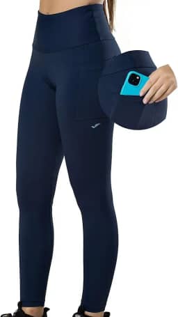 Legging Academia com Bolso Zero Transparência Cós Alto Proteção UV 50+ Poliamida Elite
