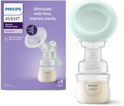Philips Avent Extrator de Leite Manual Essential SCF417/11 Verde | Portátil e Ergonômico