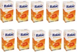 Kit com 10 Unidades Leite Condensado SEMI-DESNATADO Italac 395g