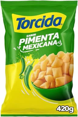 Salgadinho de Trigo Pimenta Mexicana Torcida Pacote 420g