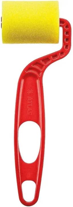 Atlas - Rolo de Pintura de Espuma de 5cm em 100% Poliéster e Com Densidade 30 (kg/m³), Cor Amarela