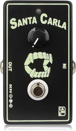 Caline Pedal de Efeito de Guitarra Cp-514 Santa Carla Boost, Mini Pedal Booster com True Bypass