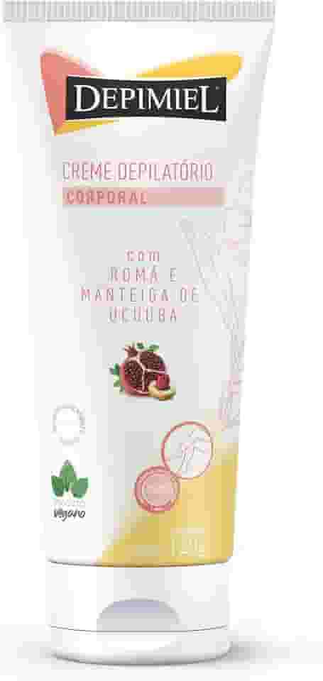 Creme Depilatório Corporal c/Romã e Manteiga de Ucuuba-120g