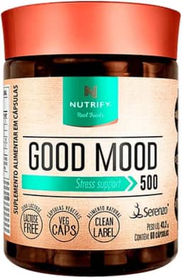 GOOD MOOD L-TRIPTOFANO 60 CÁPSULAS NUTRIFY