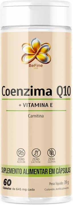 BEFINE - Coenzima Q10 100mg com Associações